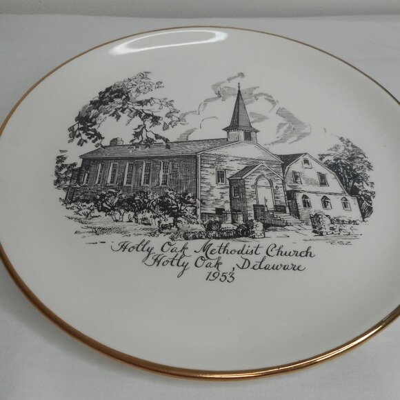 A & H Ceramics Other - Commemorative Souvenir Plate Methodist Church 1953